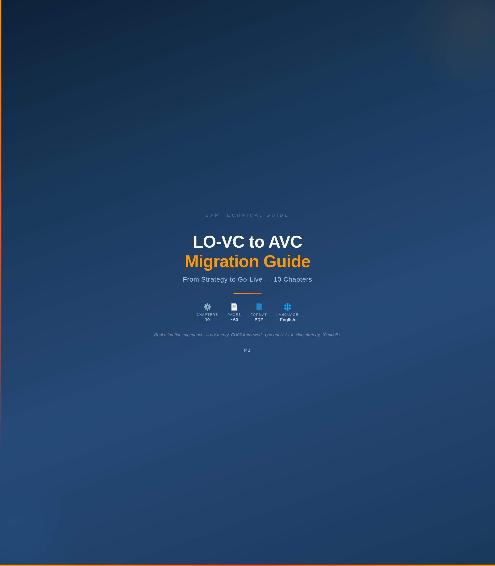 SAP LO-VC to AVC Migration Guide - Cover